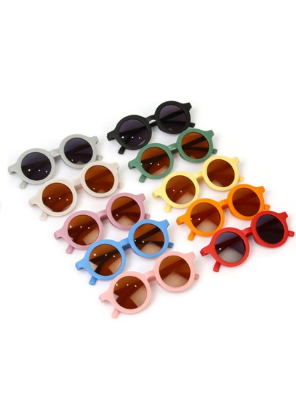 çocuk Güneş Gözlüğü Pembe Şeffaf fırsatları