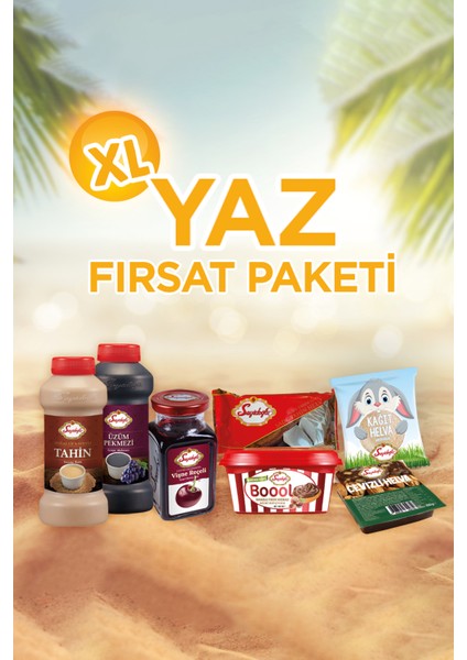 Xl Yaz Paketi Helva - Tahin Pekmez 7'li 2,3 kg