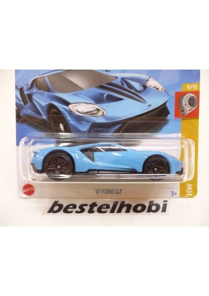 Hot Wheels Ford Gt 2017 Blue Hot Wheels modelleri