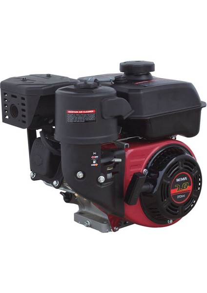 WM170FE-Q  Benzinli Motor 7hp Kamalı Tip Marşlı