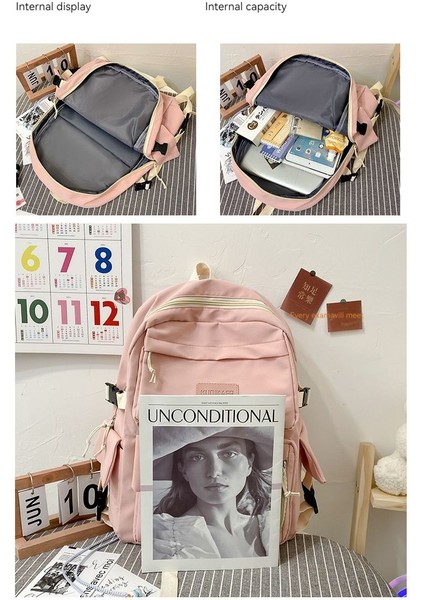 Büyük Kapasiteli Sırt Çantası - Beyaz (Yurt Dışından) modelleri