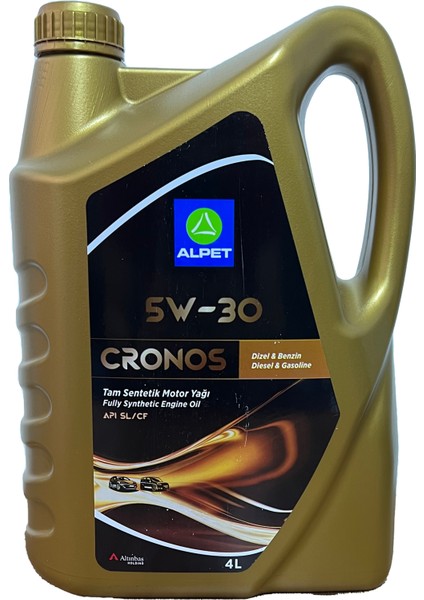 Cronos 5W-30 (Sl/Cf) 4 Lt Motor Yağı ( Üretim Yılı: 2022 )