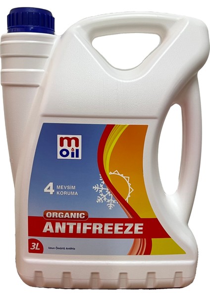 Organik Antifriz -37 Derece Kırmızı 3 lt