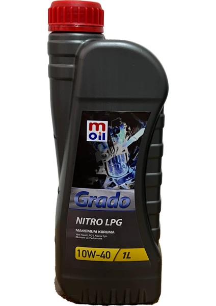 Grado Nitro LPG 10W-40 1 Litre Motor Yağı (ÜT:30/05/2024)