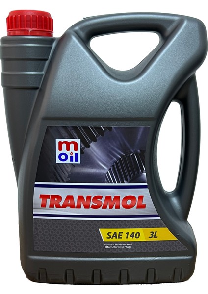 Transmol Sae 140 Şanzıman Yağı 3 Lt ÜT:2023