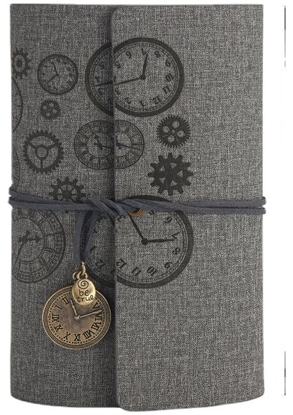 Saat Deseni Not Defteri