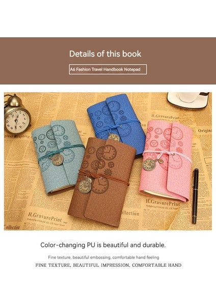 Saat Deseni Not Defteri fiyatları