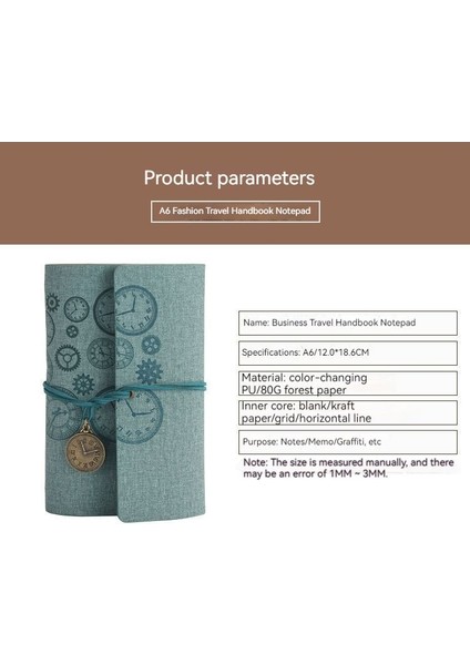 Saat Deseni Not Defteri fırsatları