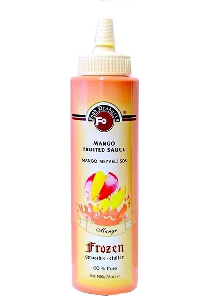 Frozen Mango Meyveli Sos Meyve Püresi 1 kg