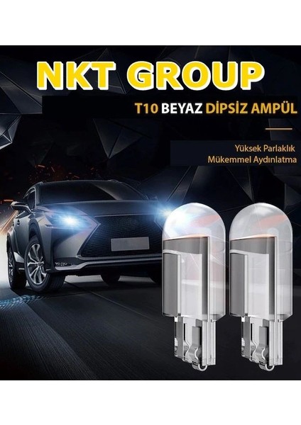 Nkt Group Yeni Nesil T10 LED Beyaz, Park , Tavan ,plaka Ampülü