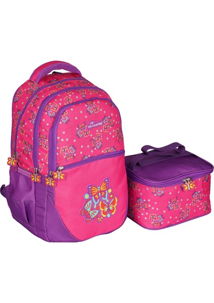Ilkokul Çantası Beslenme Çantalı 1360 Kelebek