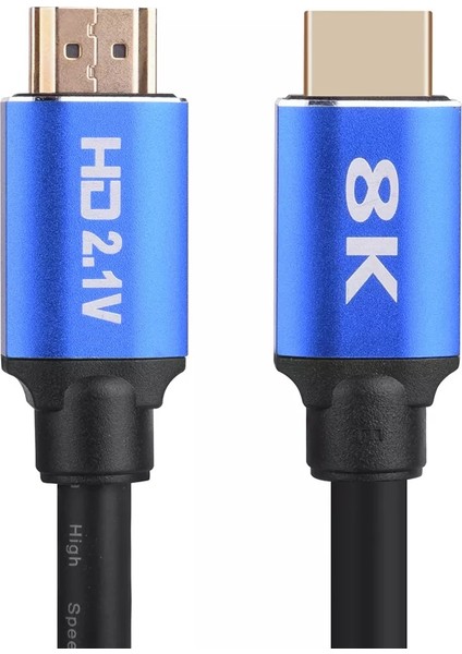 5095 8k Ultra Hd 2.1V 48GBPS Altın Kaplama HDMI Kablo UHD 2 Metre