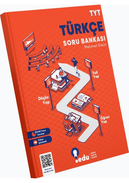 Edu Yayınları (Eğitim Destek Uzmanı) Tyt Türkçe  Soru Bankası