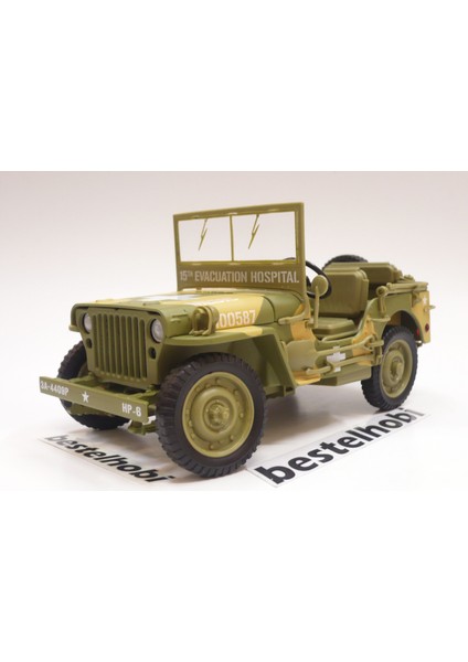 Jeep Wıllys Medıcal Us Army Autoworld