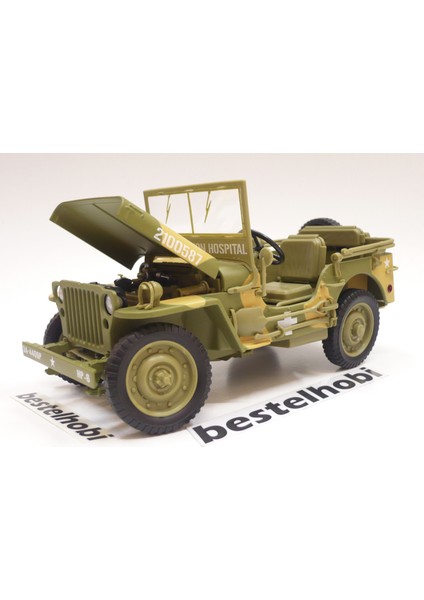 Jeep Wıllys Medıcal Us Army Autoworld