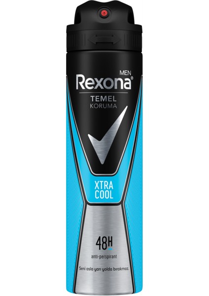 Men Temel Koruma Erkek Sprey Deodorant Xtra Cool Antiperspirant 150 ml
