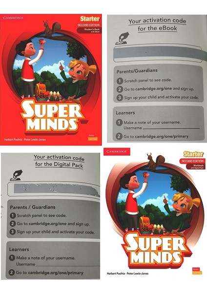 Super Minds 2E Starter Student's Book With Ebook - Workbook With Digital Pack