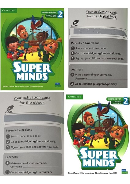 Super Minds 2E 2 Student's Book With Ebook - Workbook With Digital Pack