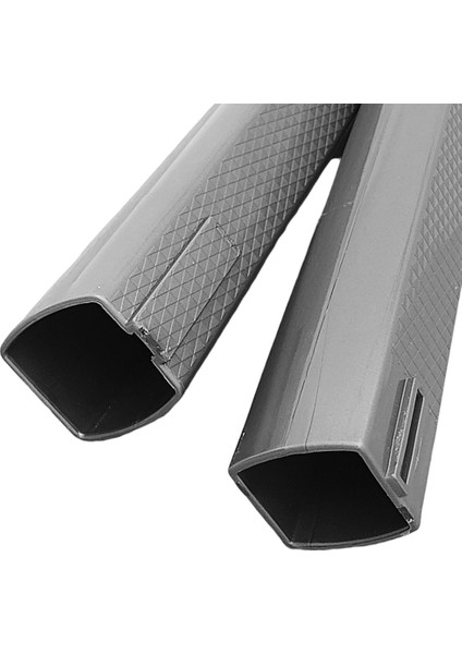 Fantom Uyumlu P 1300 Pratik Xl Dik Süpürge Borusu Takımı - Gri