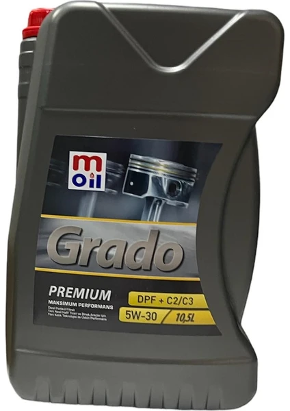 Grado Premium Dpf+ C2/C3 5W-30 10,5 Lt Motor Yağı ( Üretim Yılı: 2022 )