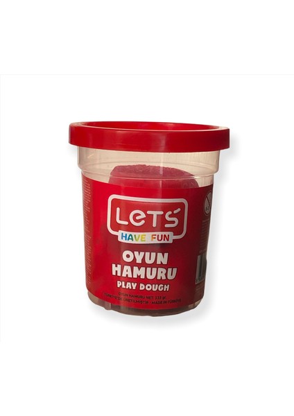 Oyun Hamuru Kırmızı 115 gr L8440-2