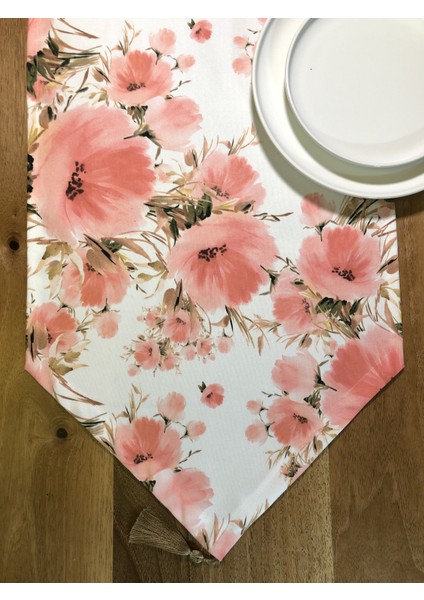 Romantik Desenli Runner Örtü fiyatları