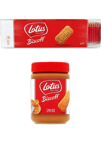 Biscoff 50 x 6,25 gr + Lotus Biscoff Spread Orıginal 400 gr