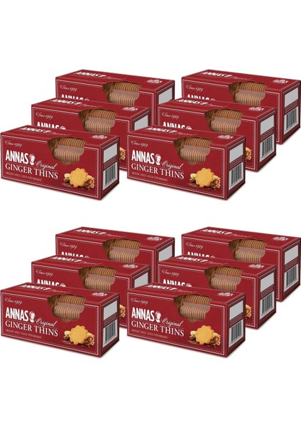 Ginger Thins 150 gr x 12 Adet