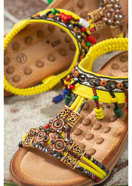 Alice Anatomik Fashion Taşlı Çocuk Sandalet fiyatları