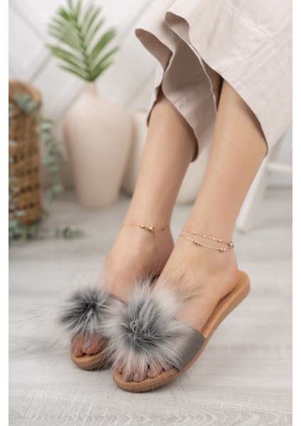 Alice Anatomik Fashion Taşlı Çocuk Sandalet