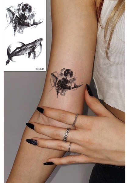 Leviathan Mini Boy Geçici Dövme Tattoo