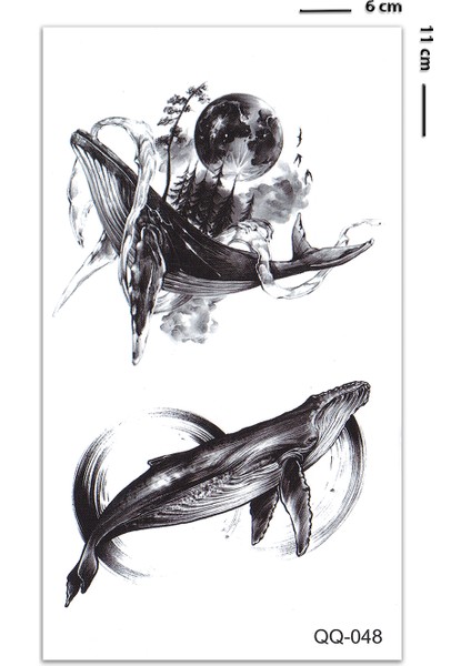Leviathan Mini Boy Geçici Dövme Tattoo