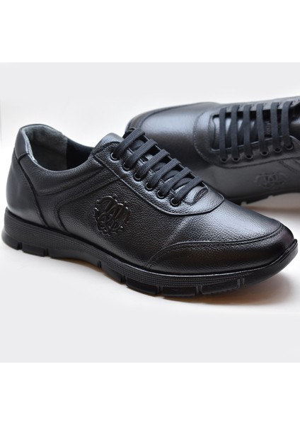 TAB405 Tam Ortopedik Kauçuk Kaymaz Taban Hakiki Deri Kışlık Erkek Ayakkabı modelleri