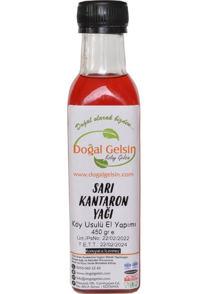 Kantaron Yağı - 250 ml