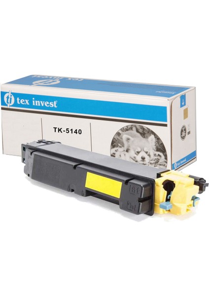 TK-5140 Kyocera Ecosys M6530CDN Sarı Muadil Toner