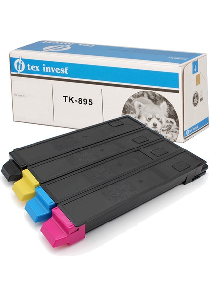 TK-895 Kyocera FS-C8025 Uyumlu Set Muadil Toner