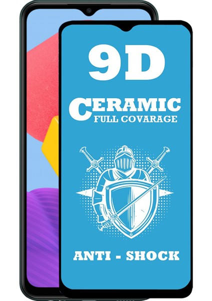 Samsung Galaxy M13 Tam Kaplayan Seramik Nano Esnek Ekran Koruyucu Cam