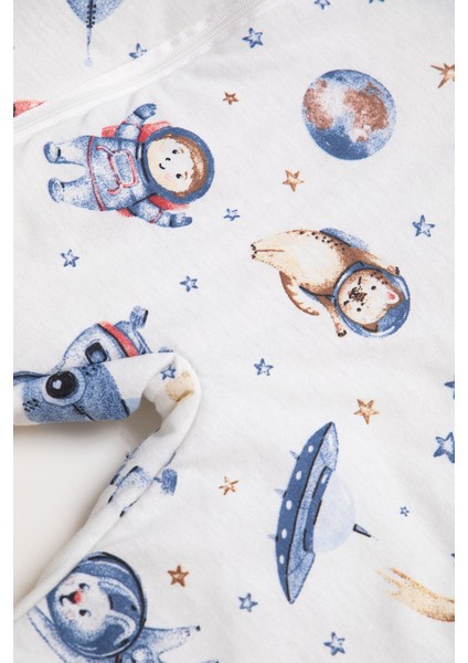 Dar Kalıp Uzay Desenli Kiremit Biyeli Elyaf Dolgulu 2,0 Tog Erkek Çocuk Uyku Tulumu indirimleri