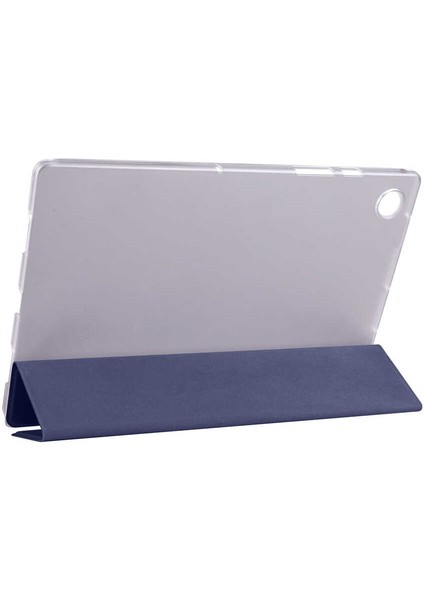 Samsung Galaxy Tab A8 10.5 Inç (2021) Prime Smart Case Tablet Kılıfı (X200-X205-X207) Gold