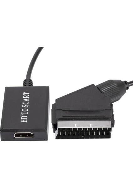 5083 HDMI To Scart 1080P Hd Av Video Çevirici Dönüştürücü Adaptör