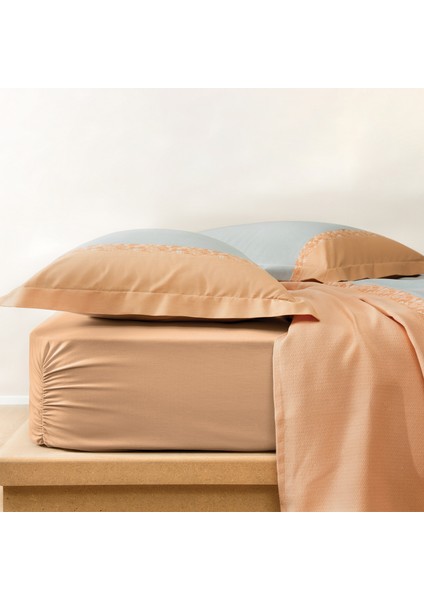 Lorella Çift Kişilik Pike Takımı - Turuncu fiyatları