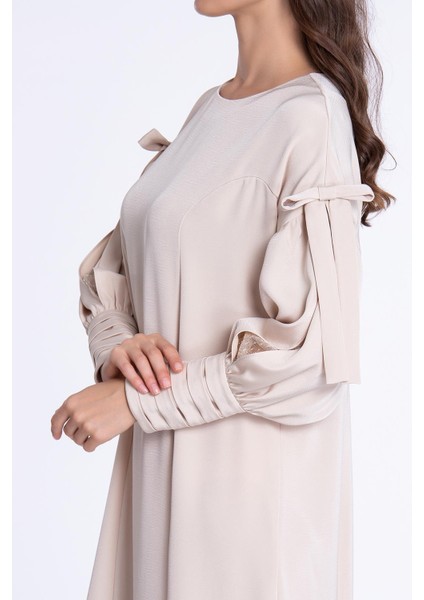 Krep Elbise 11220
