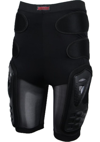 Motosiklet Kayak Zırh Koruyucu Pedler Pantolon Gövde Koruma Şort (Yurt Dışından)