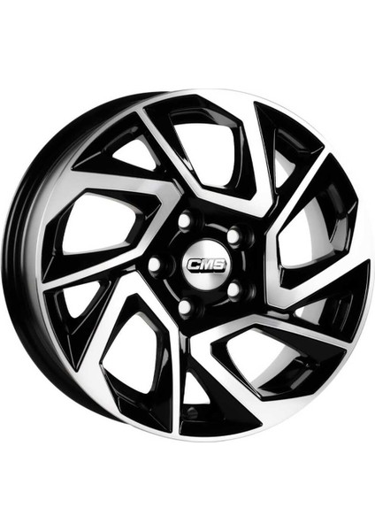 CMS-979-03 6.5X15"-4X108 ET38 67.2 Diamond Black Gloss Jant (4 Adet)