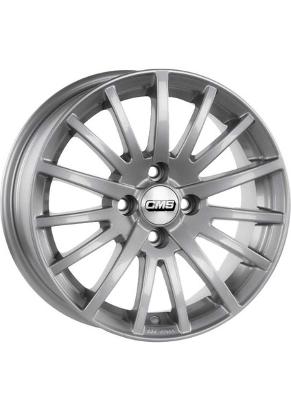CMS-465-05 6.5X15"-4X108 ET15 65.1 Racing Silver Jant (4 Adet)