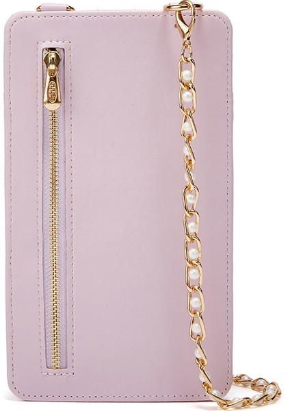 Eşkenar Dörtgen Zincir Omuz Çantası (Yurt Dışından)