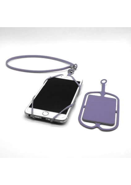 Tüm Cep Telefonları Ile Uyumlu Kartlıklı Silikon Askı fiyatları