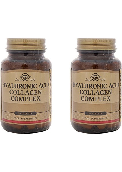 Hyaluronic Acid Collagen Complex 120 Mg 30 Tablet