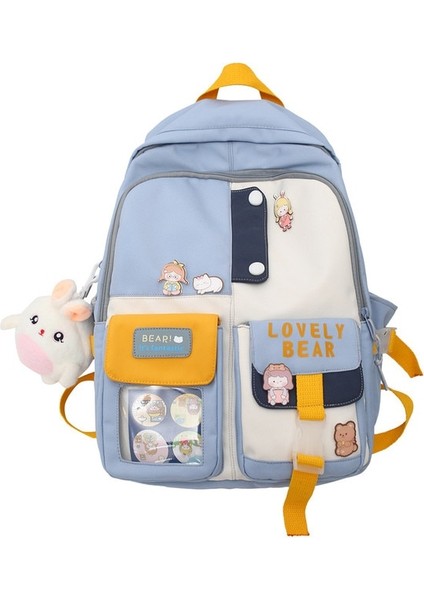 Büyük Kapasiteli Kanvas Sırt Çantası (Yurt Dışından)