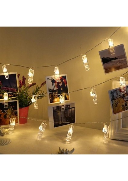 LED Işık Peri LED Mandal LED 20 Li Mandal LED Işık Peri LED 3 Metre 20 Adet Mandal LED fırsatları